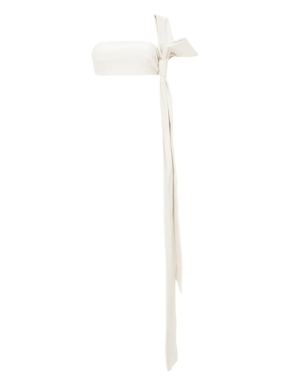 Lika bow-detail strapless top | White | Image 1