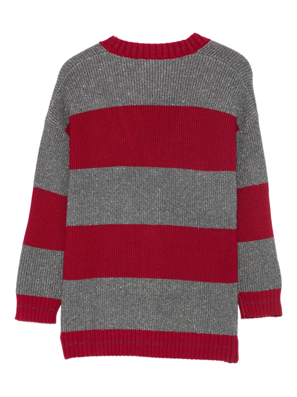 Liu Jo Kids Gestreept verfraaid vest Rood