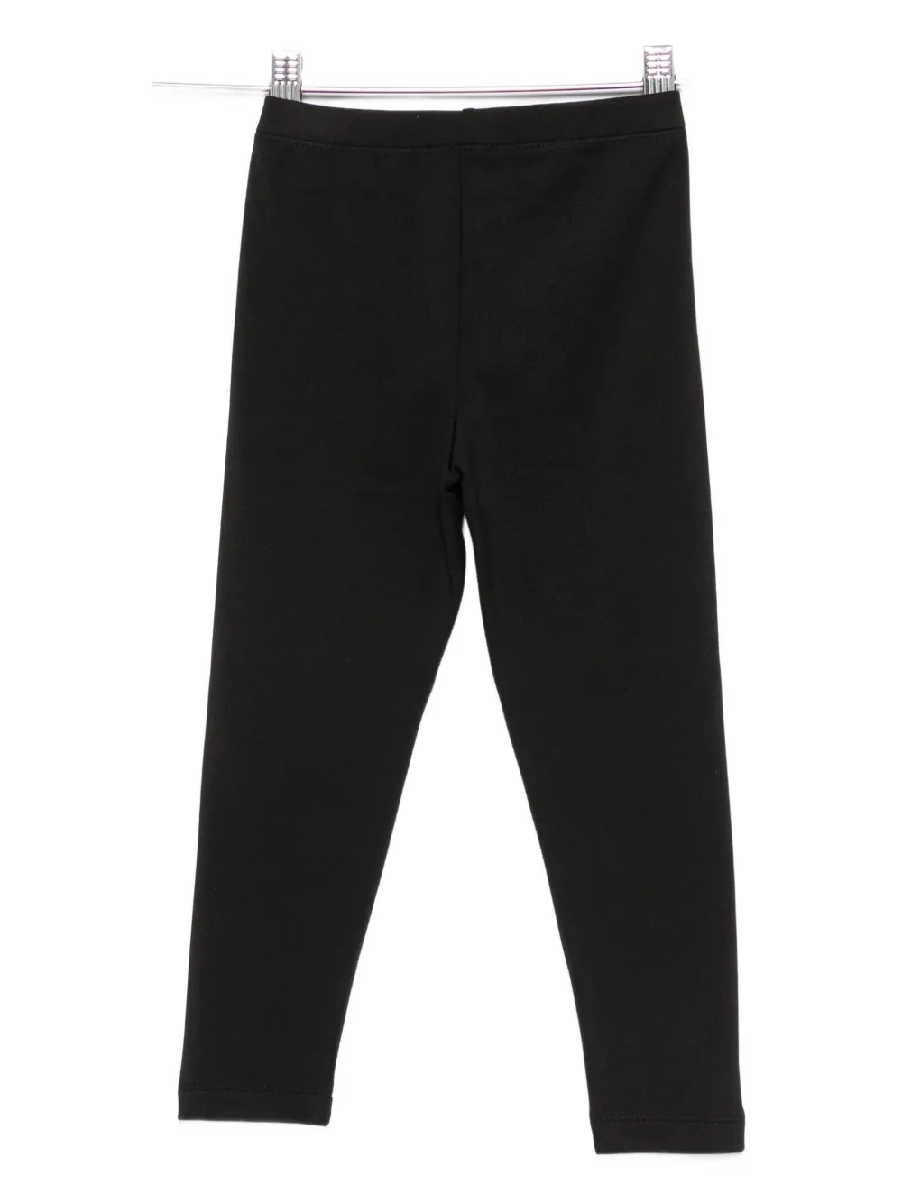 Liu •jo Logo Leggings In Black