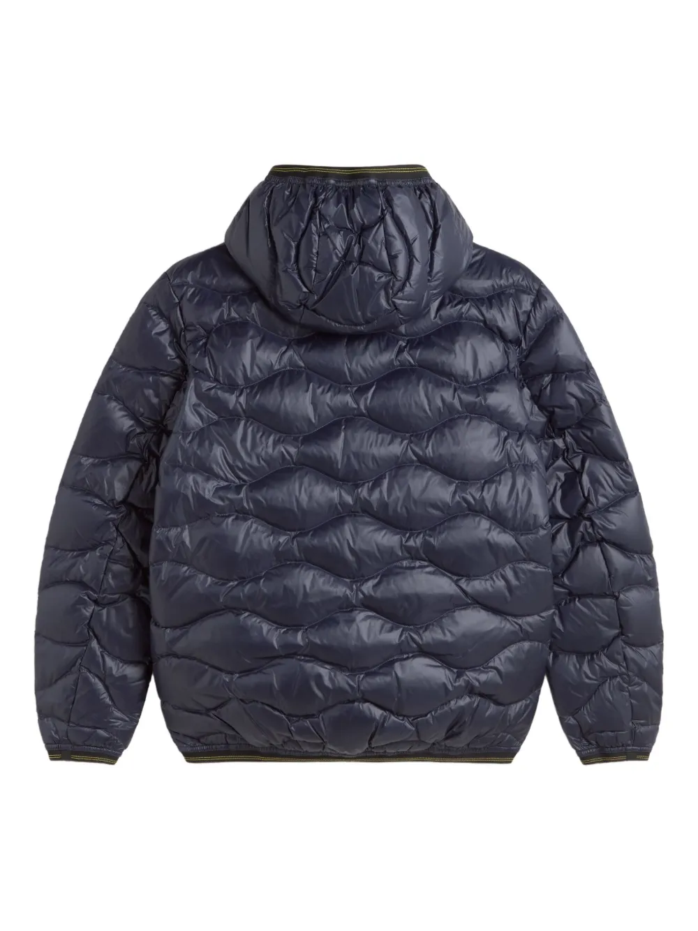Blauer quilted hooded jacket Blauw