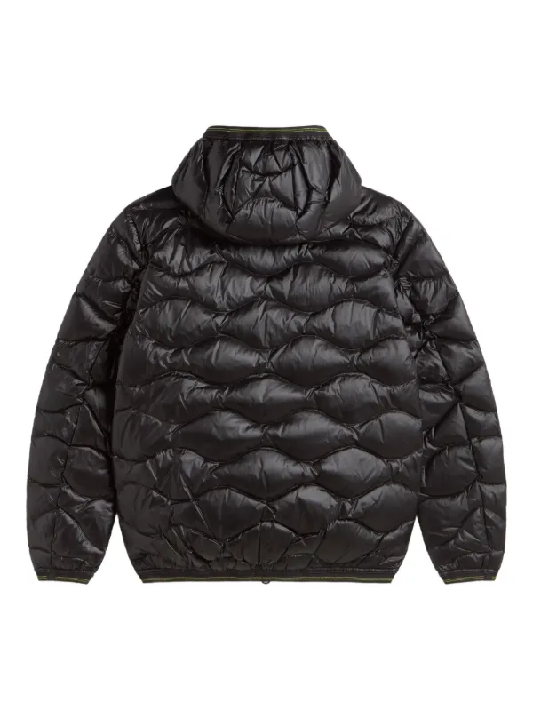 Blauer Plumífero Con Capucha Negro FARFETCH ES