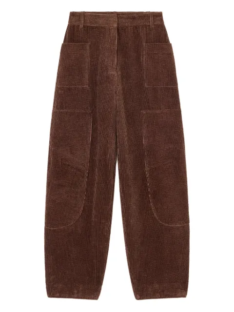 GANNI corduroy pocket trousers