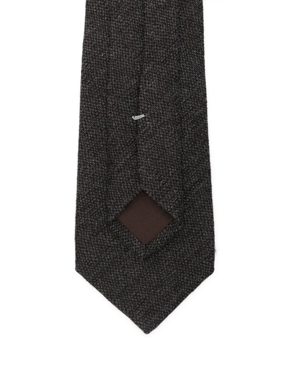 Canali silk tie Bruin