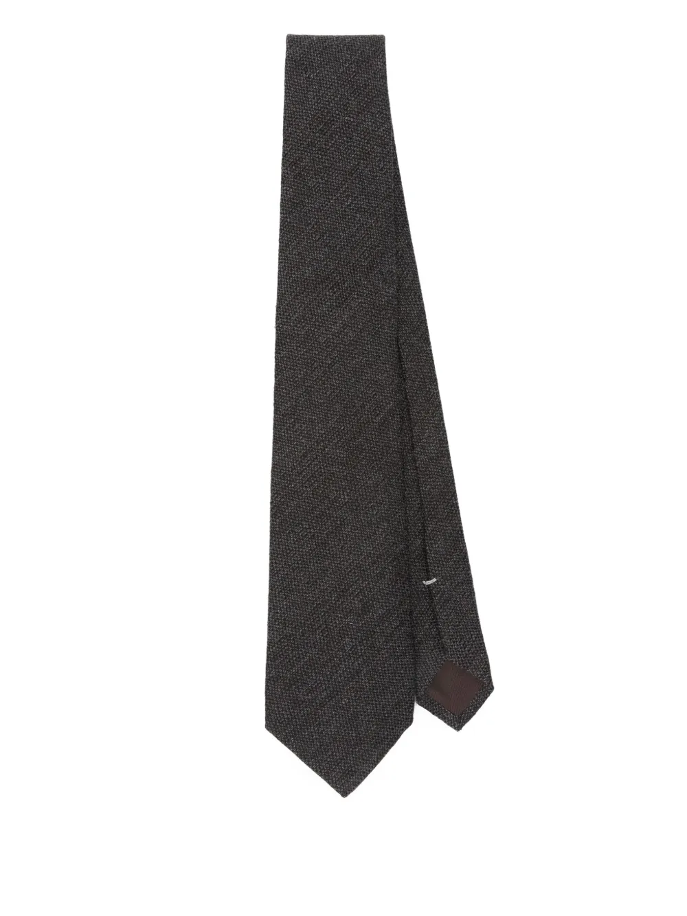 Canali silk tie Bruin