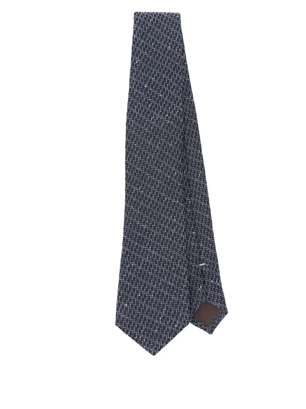 Canali silk tie Blauw