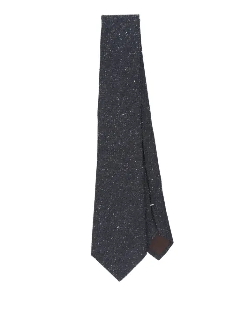 Canali corbata de seda con efecto moteado