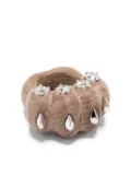 YVMIN crystal-embellishment ring - Brown
