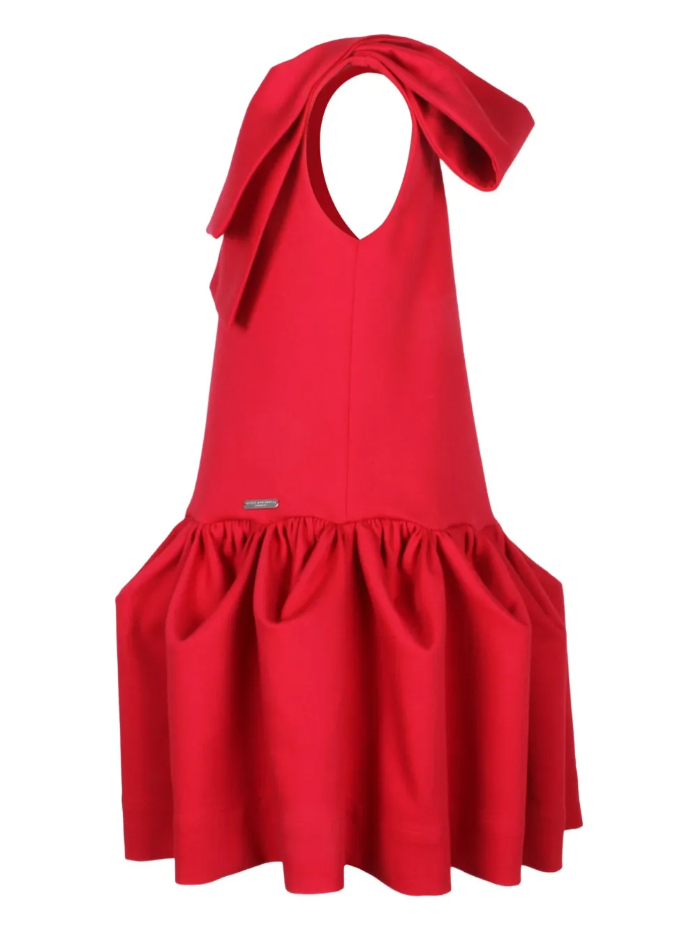 JESSIE AND JAMES KIDS My Jewel jurk met strikdetail Rood