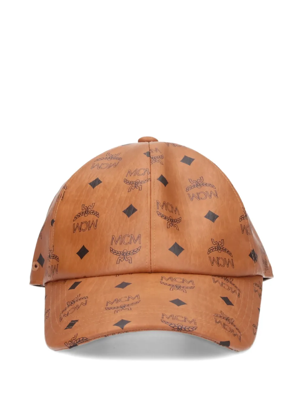 MCM Visetos monogram baseball cap Bruin