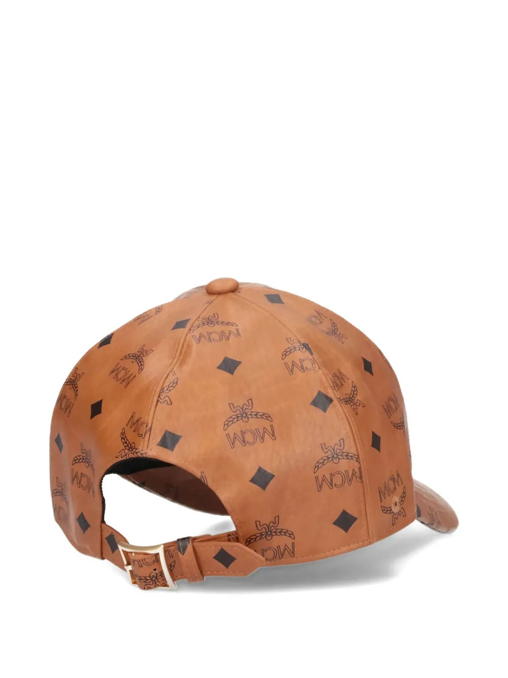 MCM Visetos monogram baseball cap Bruin