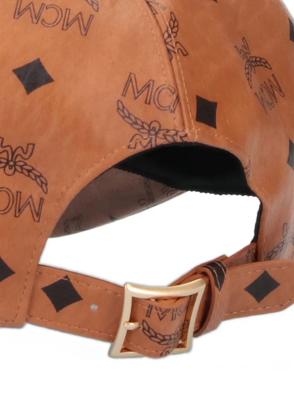 MCM Visetos monogram baseball cap Bruin