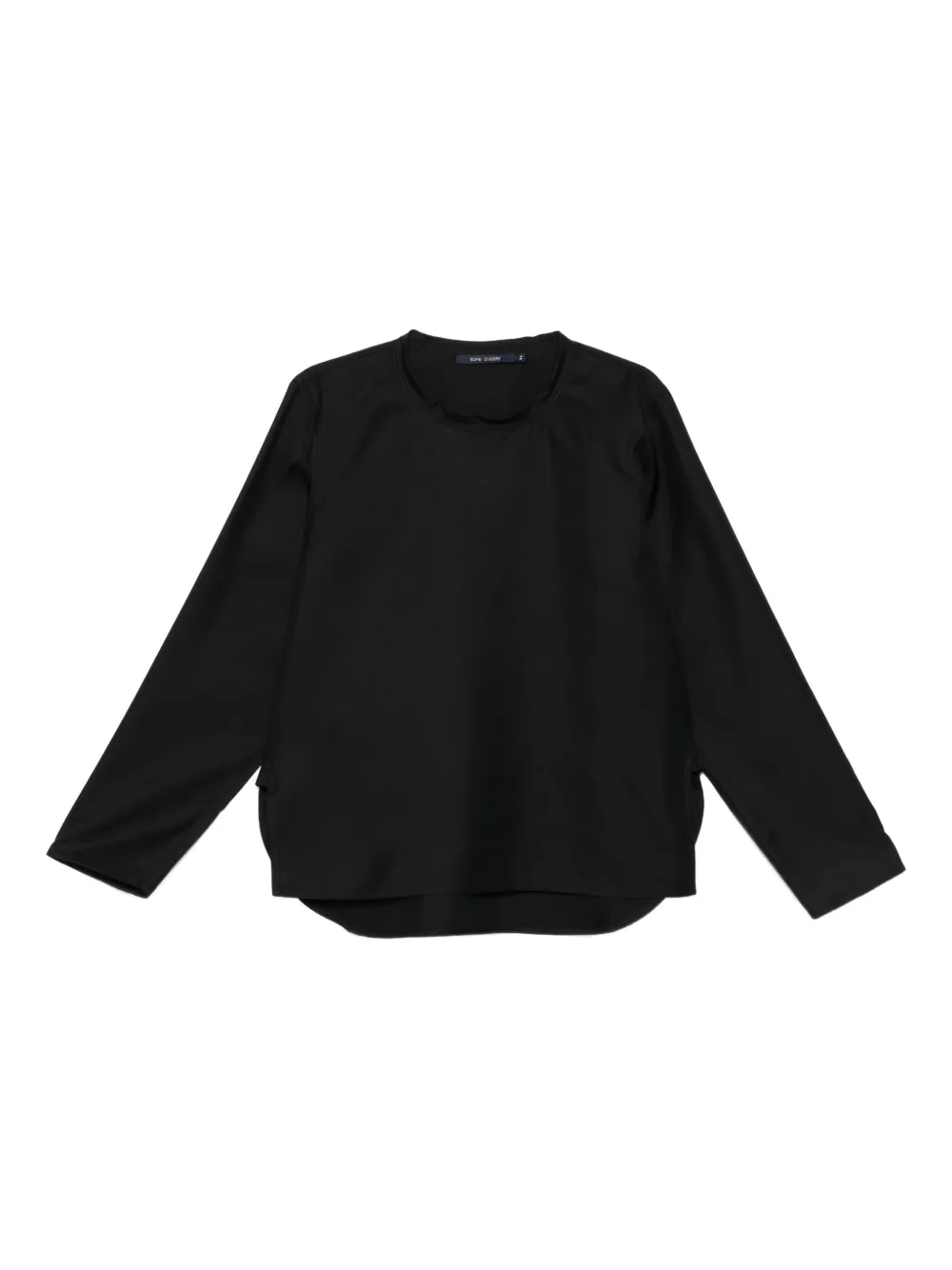 Sofie D'hoore round-neck long-sleeve blouse | Black | Image 1