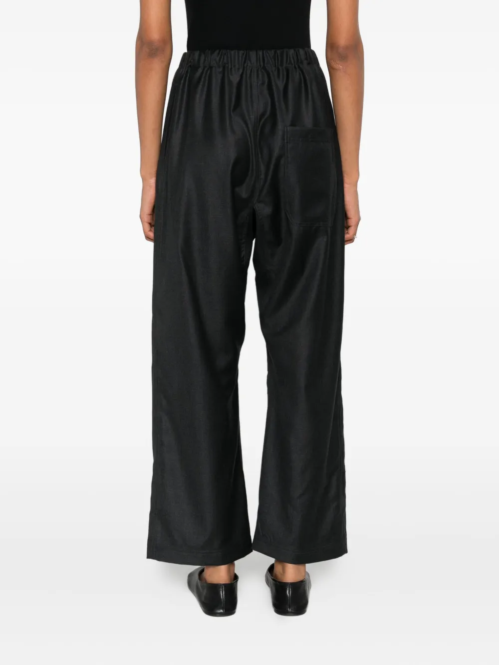 Sofie D'hoore Elastic-waist Trousers In Gray