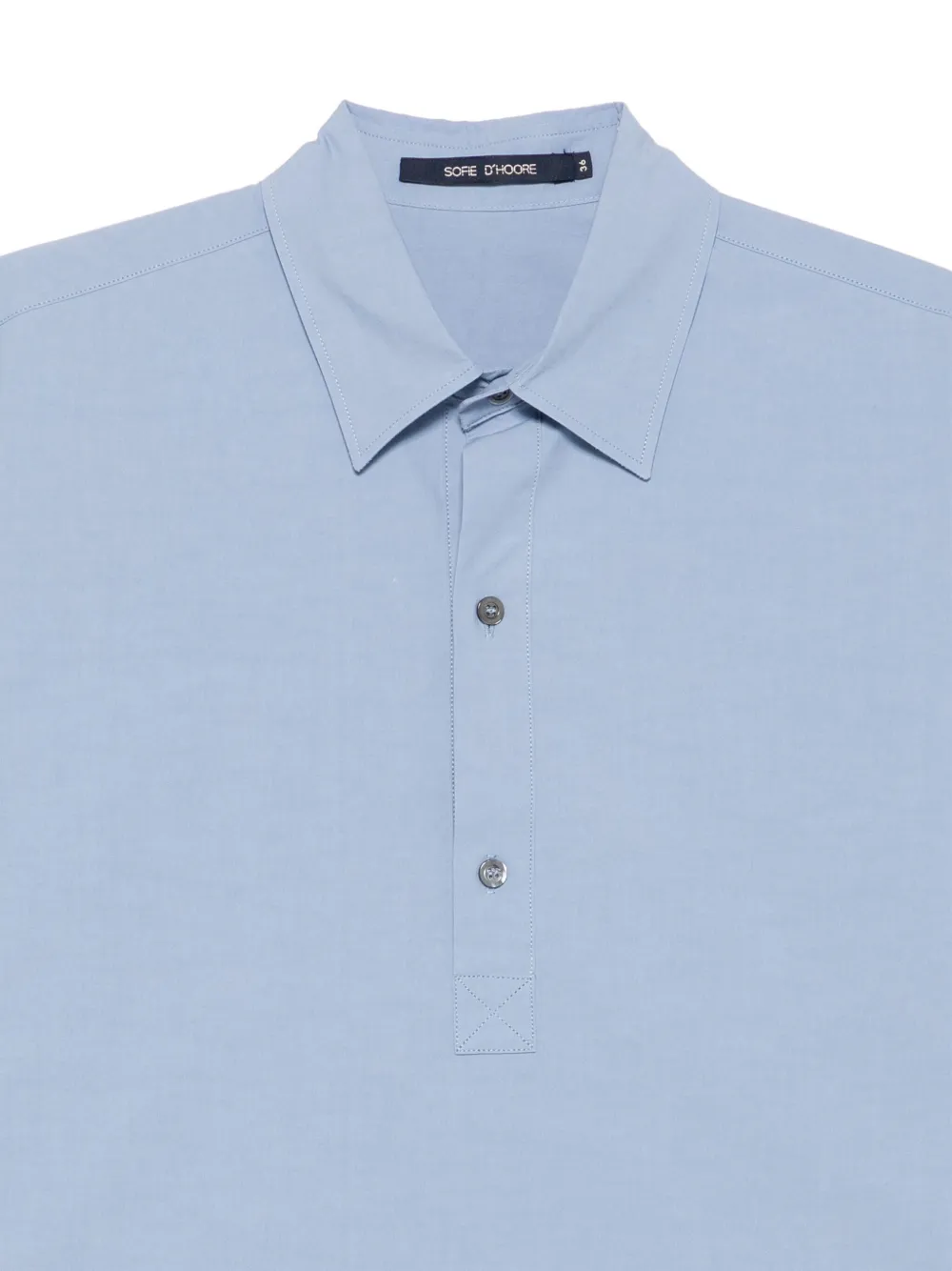 Sofie D'hoore Poloshirt met lange mouwen Blauw