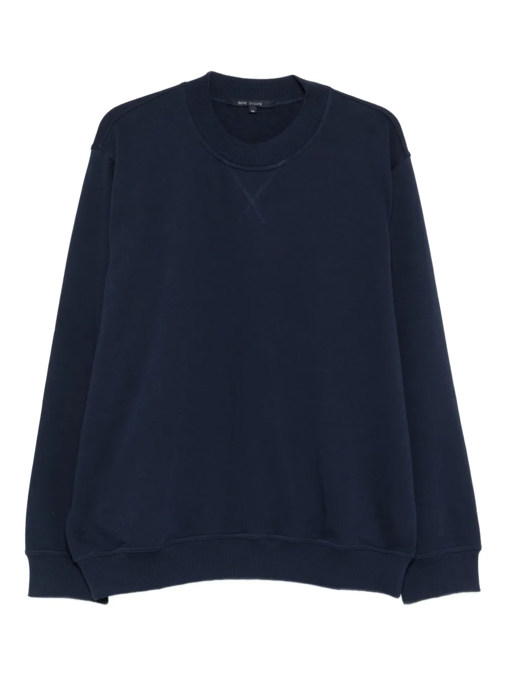 crew-neck sweatshirt