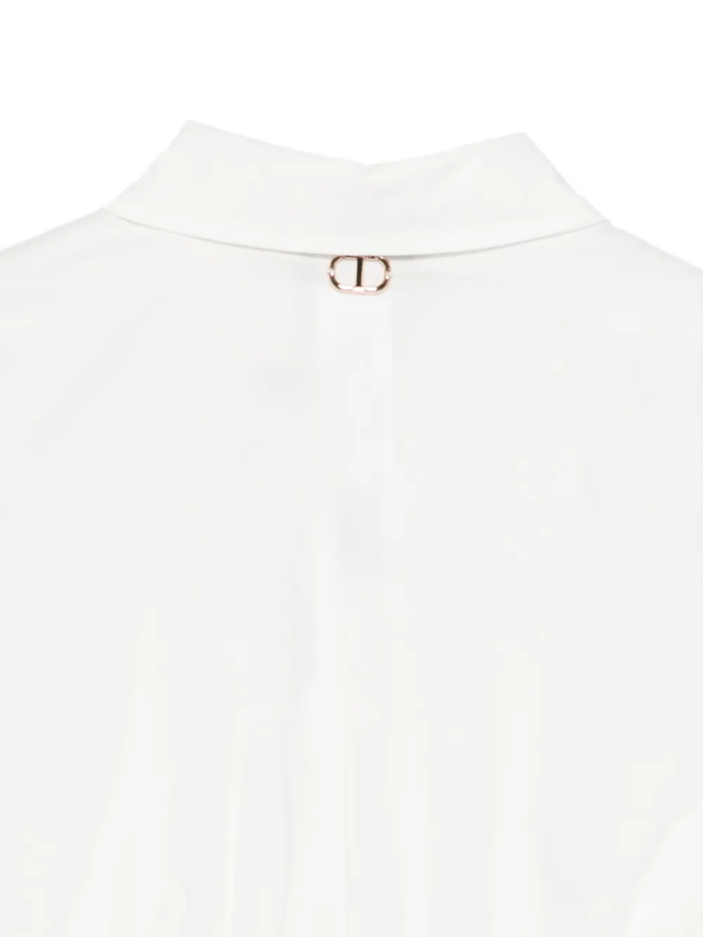 TWINSET Kids long-sleeve buttoned shirt Wit