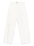 Sofie D'hoore pressed-crease trousers - White