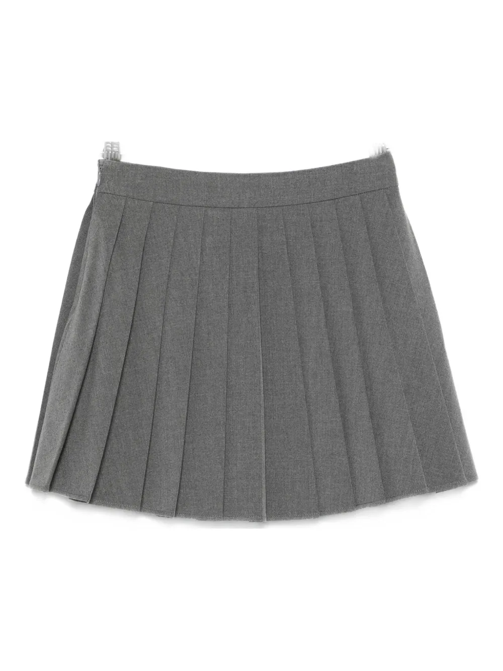 TWINSET Kids pleated skirt Grijs