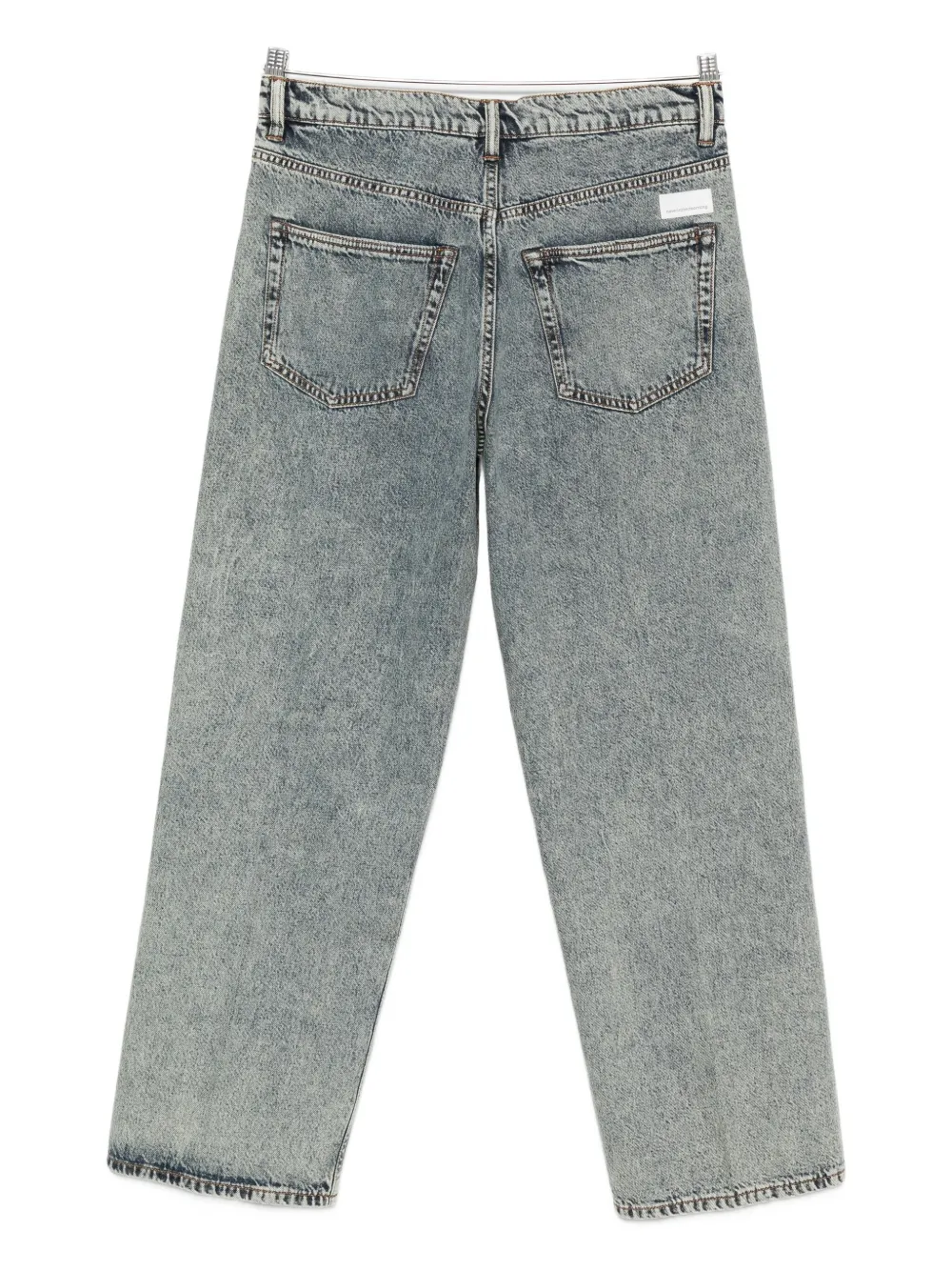 Nine In The Morning acid-wash jeans - Blauw