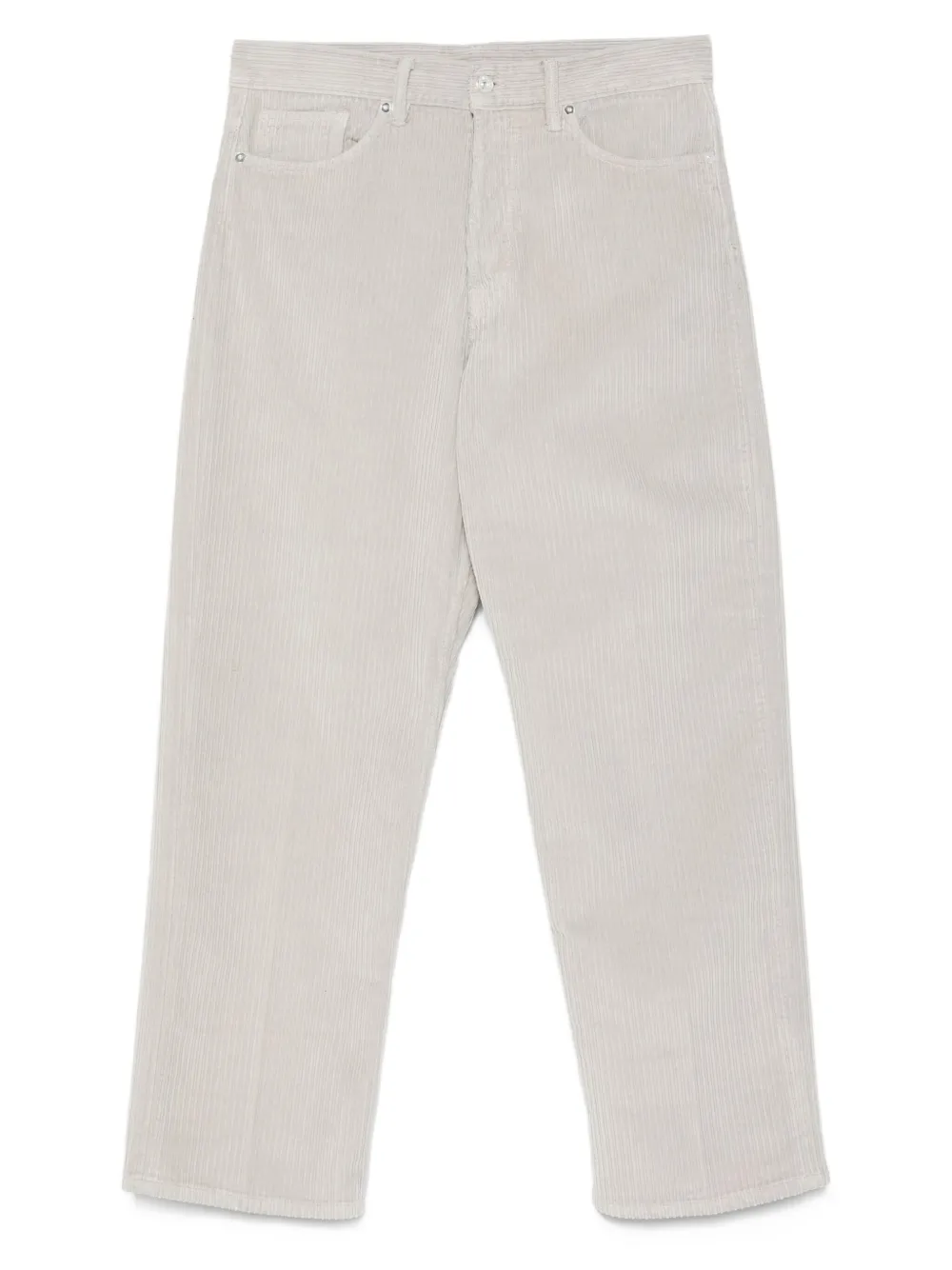 Nine In The Morning Ribfluwelen broek Grijs