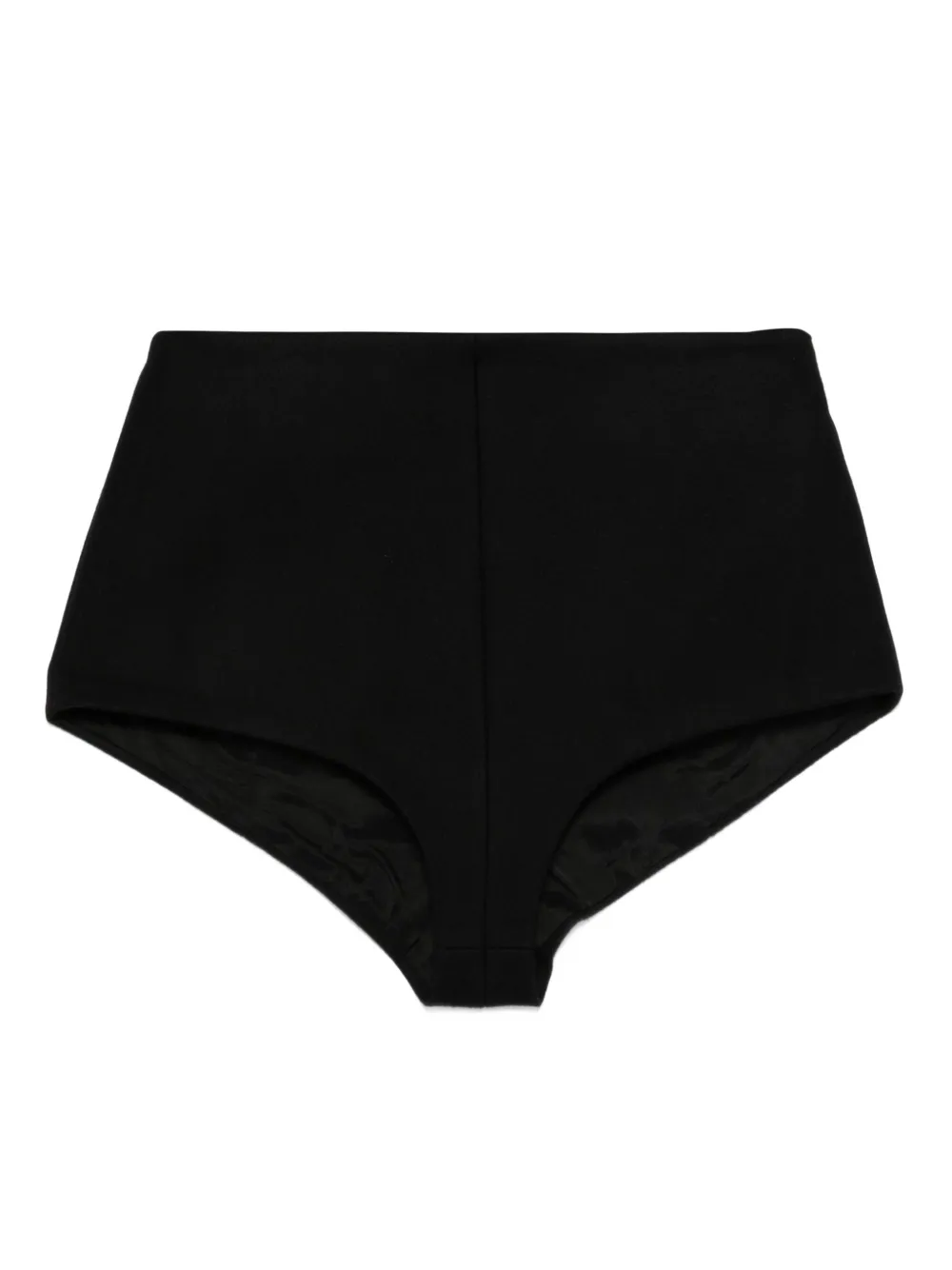high-waisted mini shorts