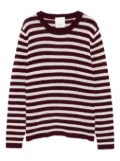Allude striped wool sweater - Neutrals