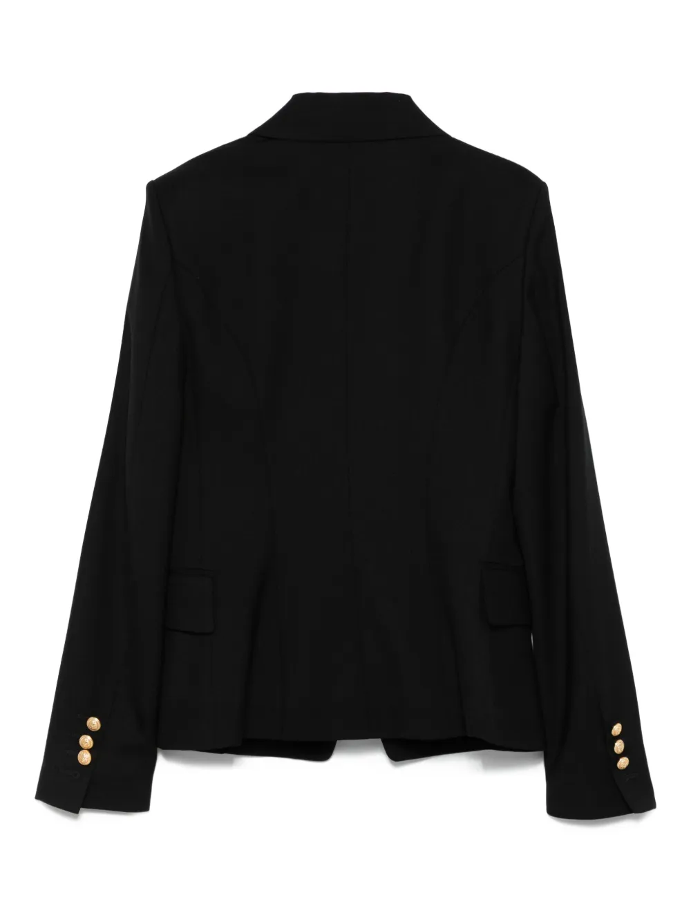 Balmain Kids Blazer met dubbele rij knopen Zwart