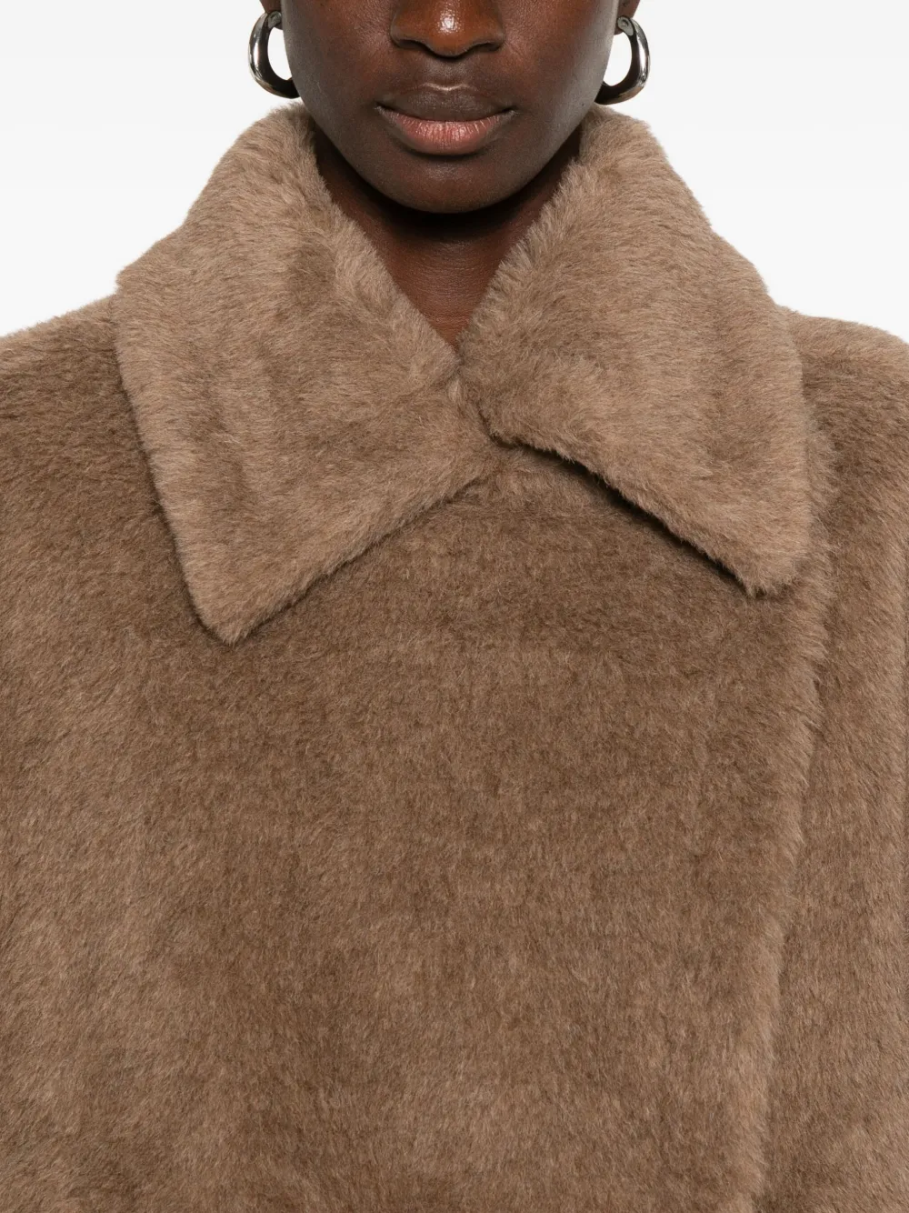Max Mara Jack met korte mouwen Bruin