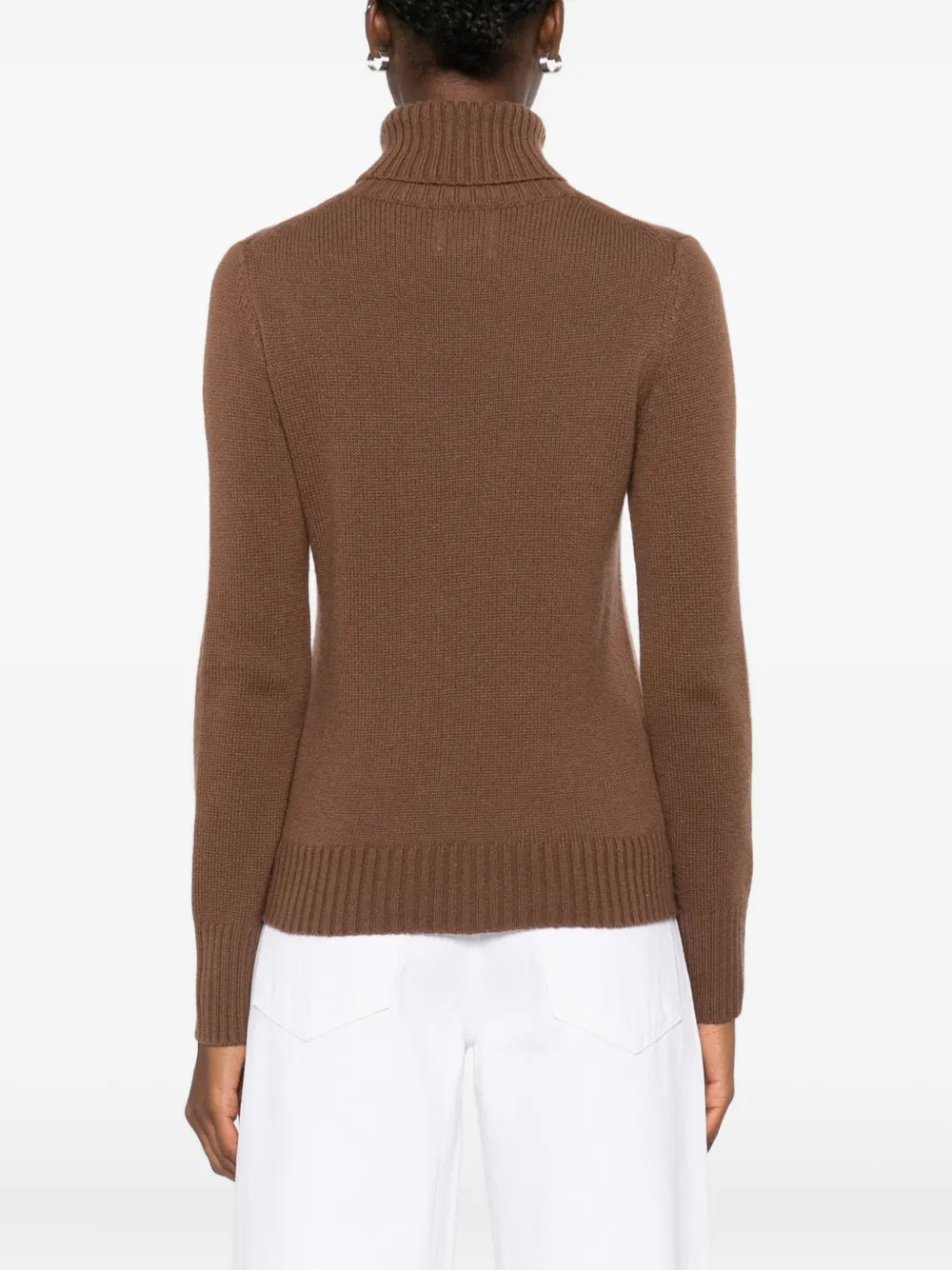 Allude turtleneck wool sweater Bruin
