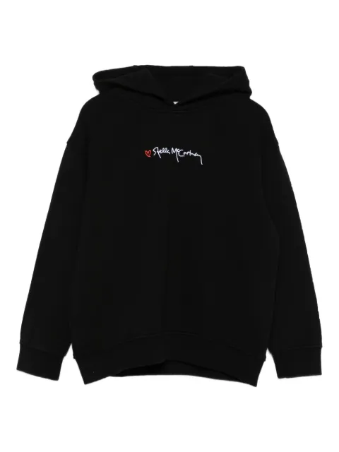 Stella McCartney Kids embroidered-logo hoodie