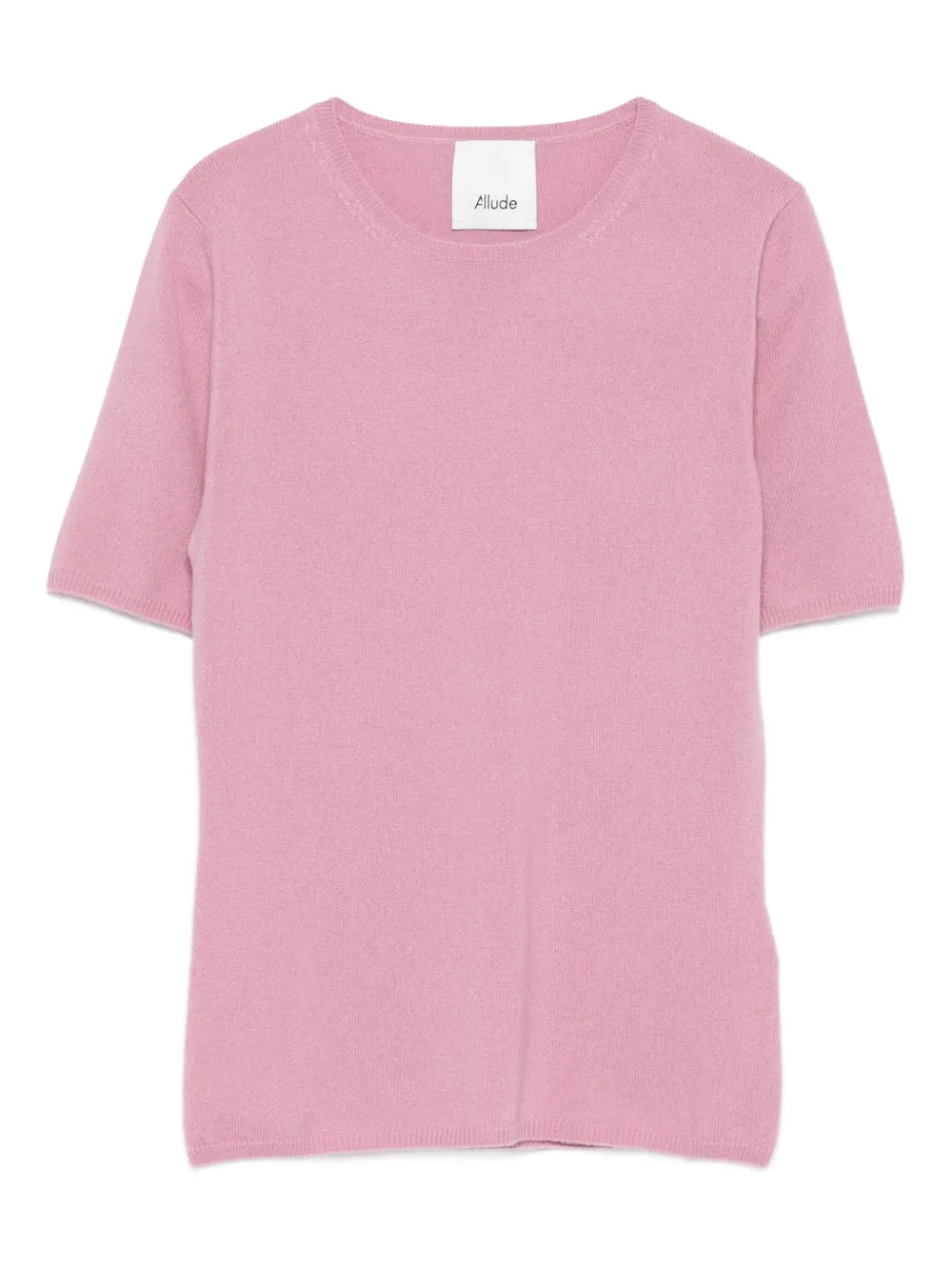 crew-neck cashmere T-shirt