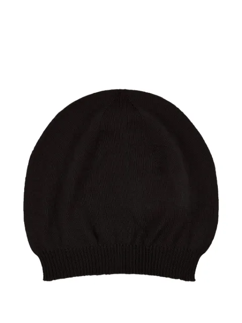 Rick Owens cashmere beanie hat