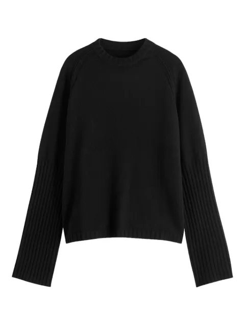 Rick Owens ribbed-cuff raglan sweater