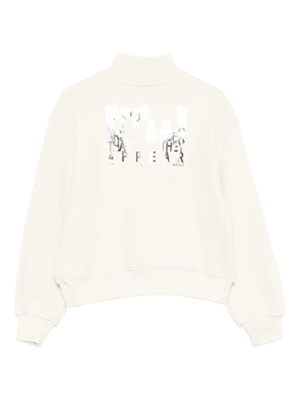 MSGM Kids mock-neck logo sweatshirt | Boys Hoodies & Sweatshirts | Image 2