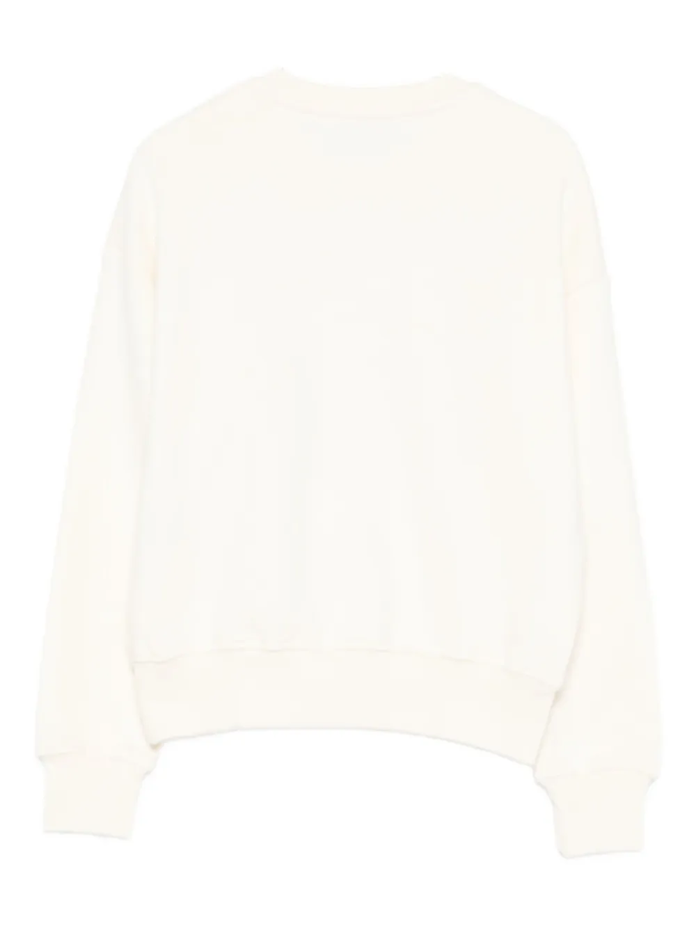 Msgm Cat-print Sweatshirt In White