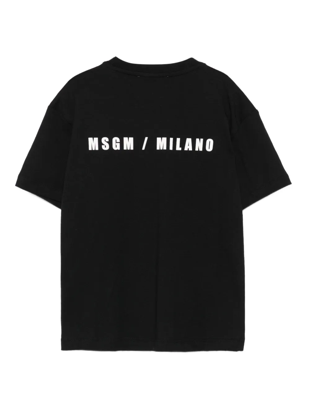 MSGM Kids logo-print cotton T-shirt | Boys T-Shirts | Image 2