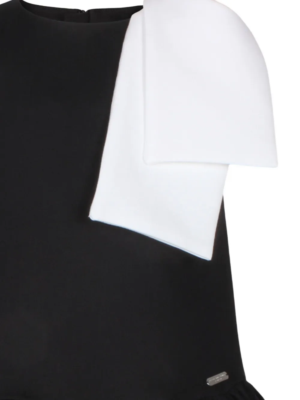 JESSIE AND JAMES KIDS My Jewel jurk met strikdetail Zwart