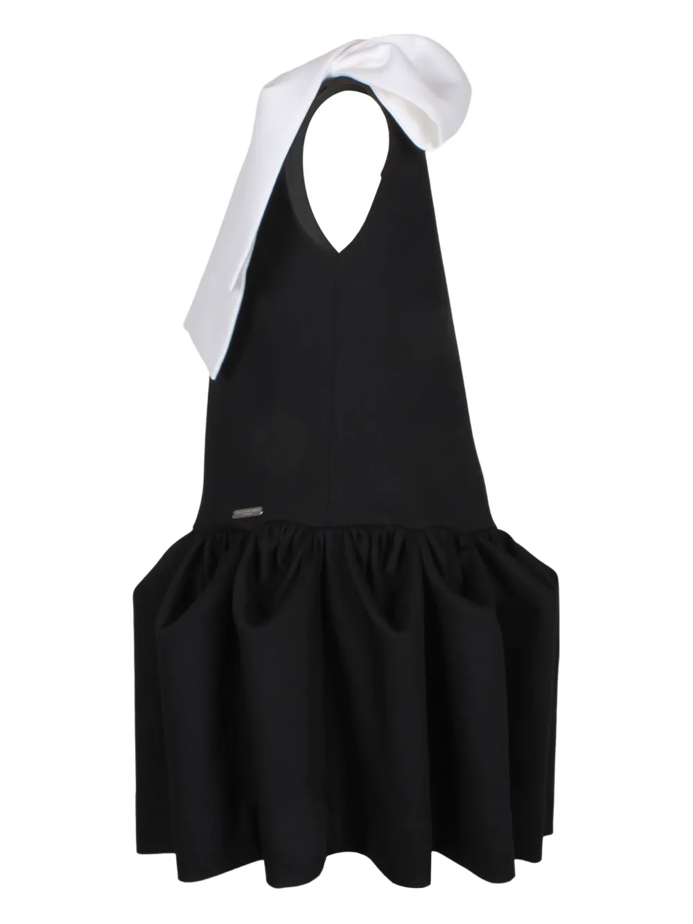 JESSIE AND JAMES KIDS My Jewel jurk met strikdetail Zwart