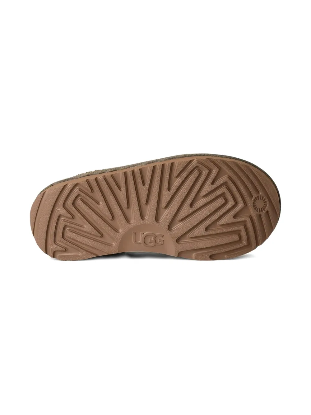 UGG Kids Tasman II braided-trim slippers Green