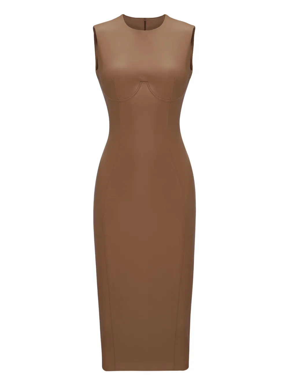 Lika sleeveless mini dress | Neutrals | Image 1