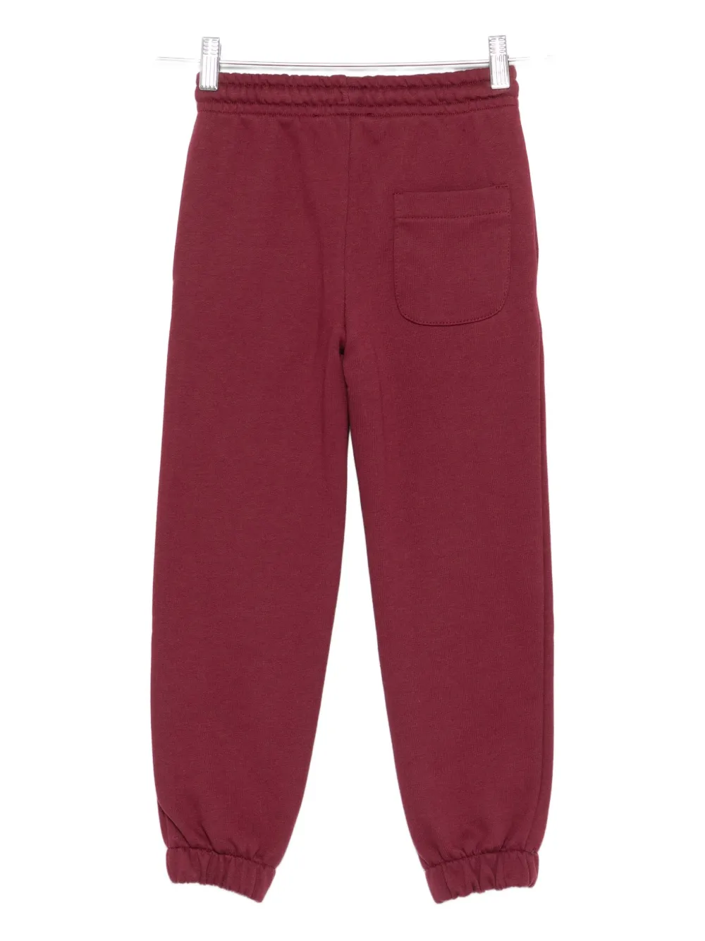 MSGM Kids logo-print elasticated sweatpants Rood