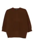 Sofie D'hoore crew-neck sweater - Brown