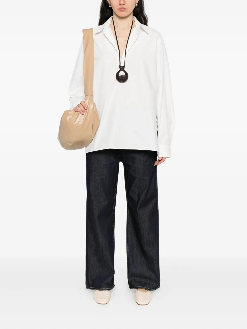 Sofie D'hoore Beuys katoenen blouse Wit