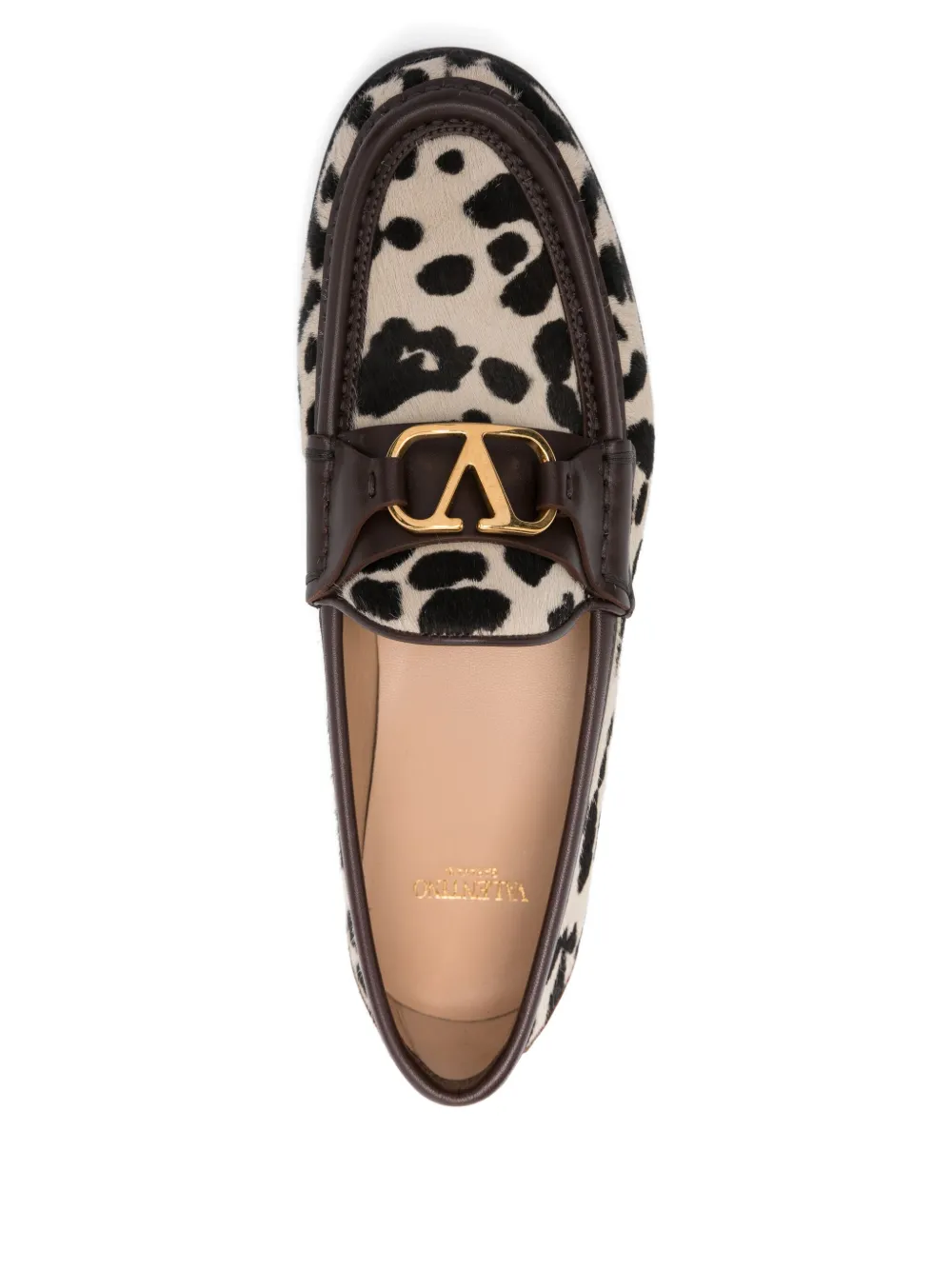 Valentino Garavani VLogo loafers Neutrals