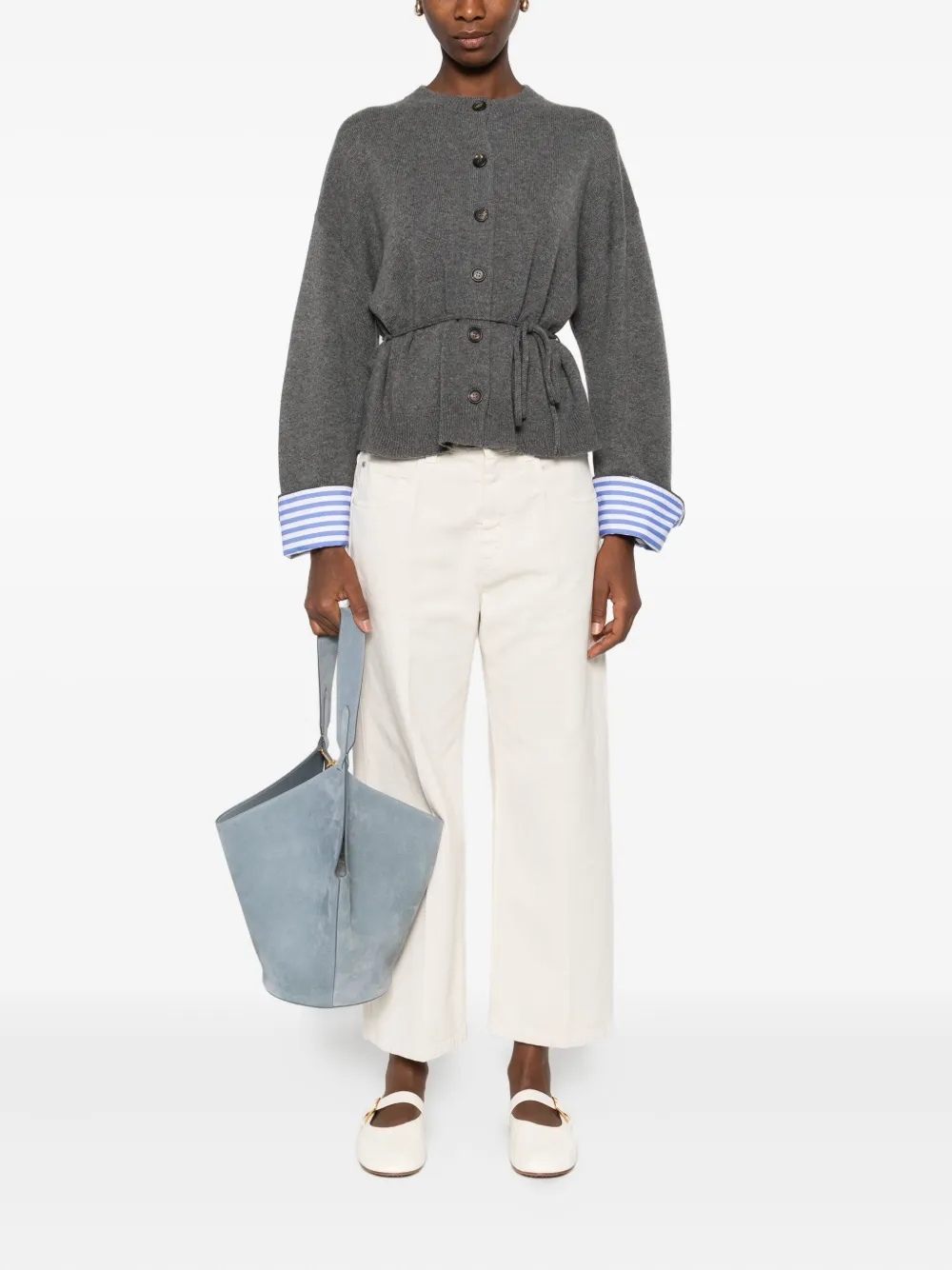 Brunello Cucinelli cotton trousers - Beige