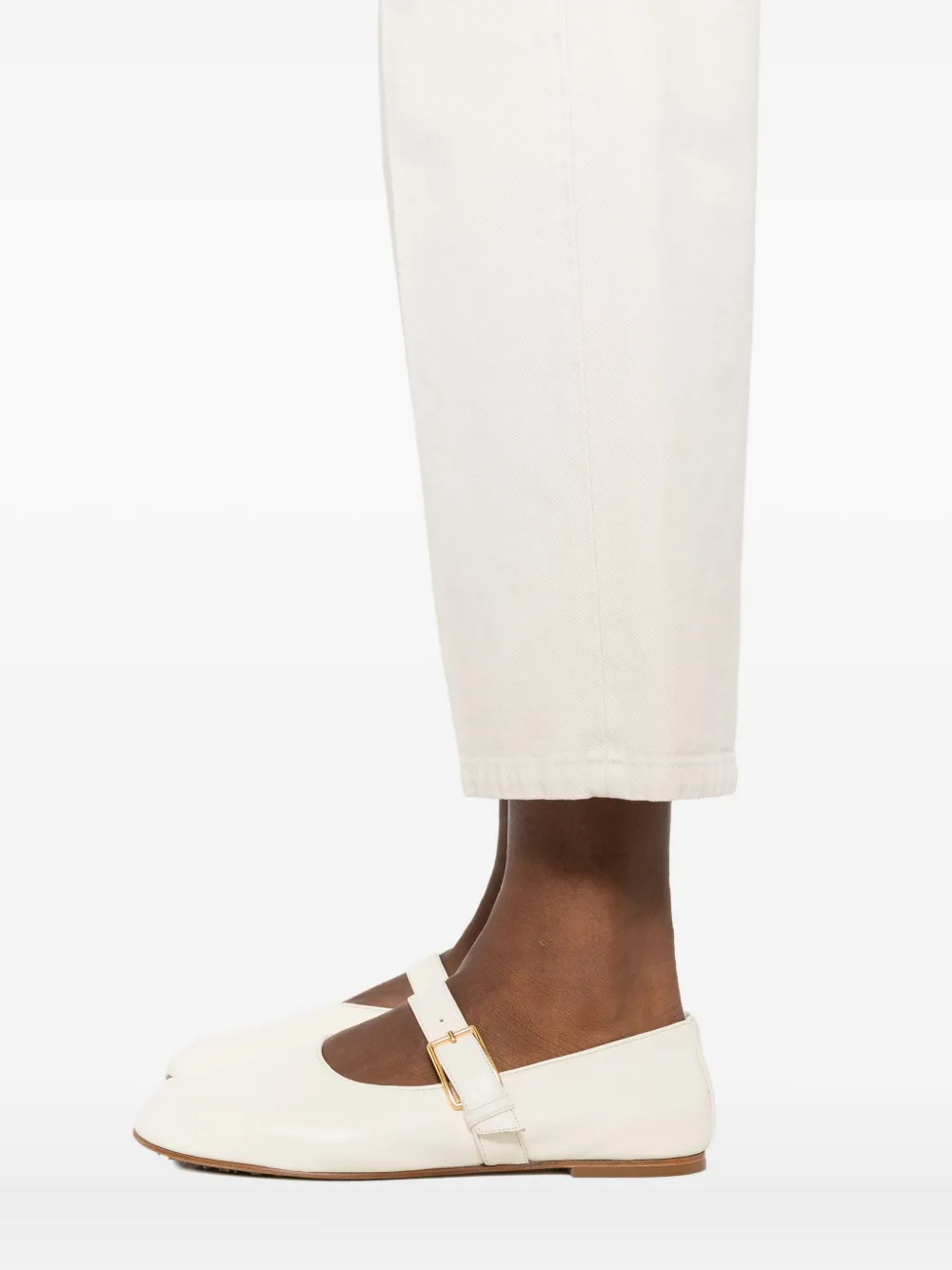 Brunello Cucinelli Cotton Trousers In Gray
