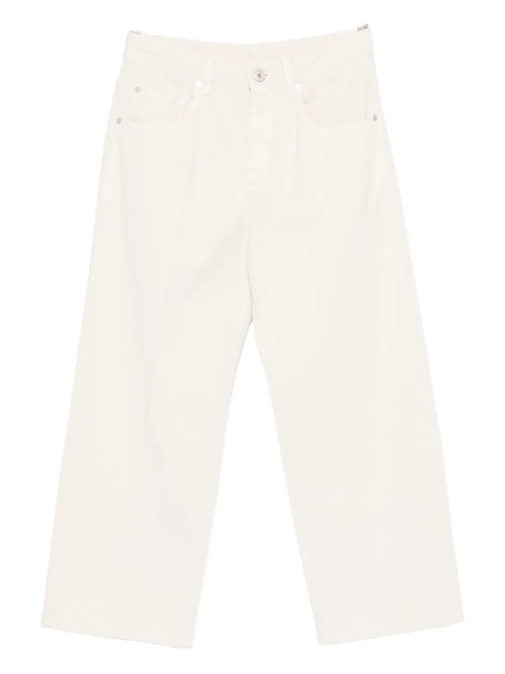 Brunello Cucinelli cotton trousers Beige