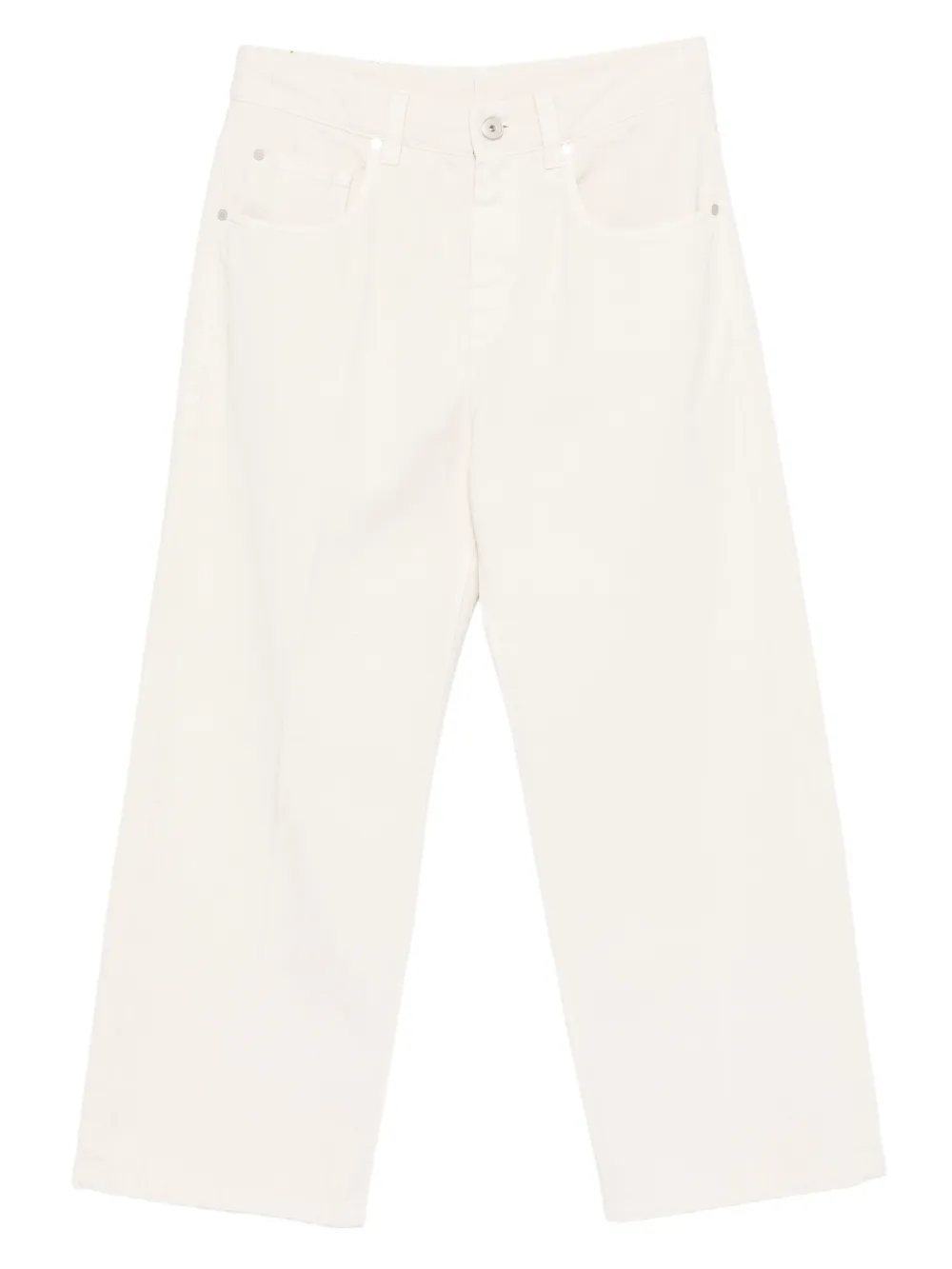 Brunello Cucinelli Katoenen broek Beige