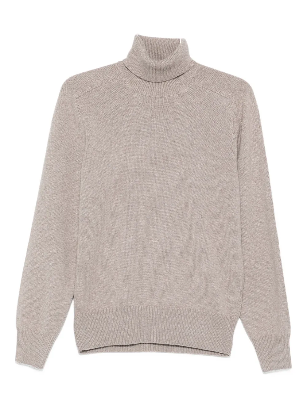 Brunello Cucinelli turtleneck cashmere sweater Beige