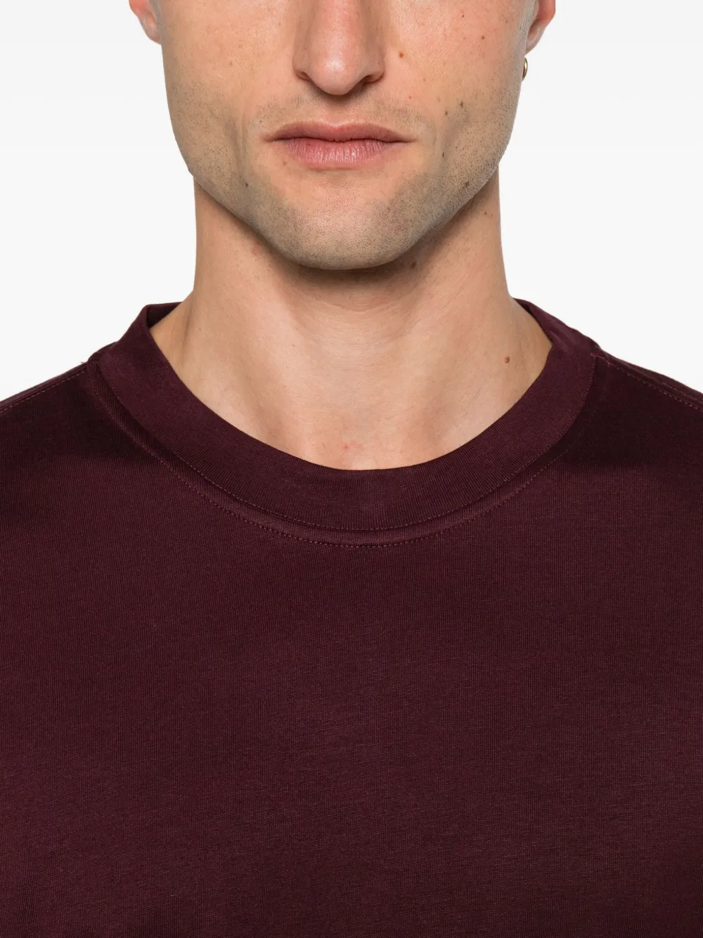 Paolo Pecora T-shirt met ronde hals Rood